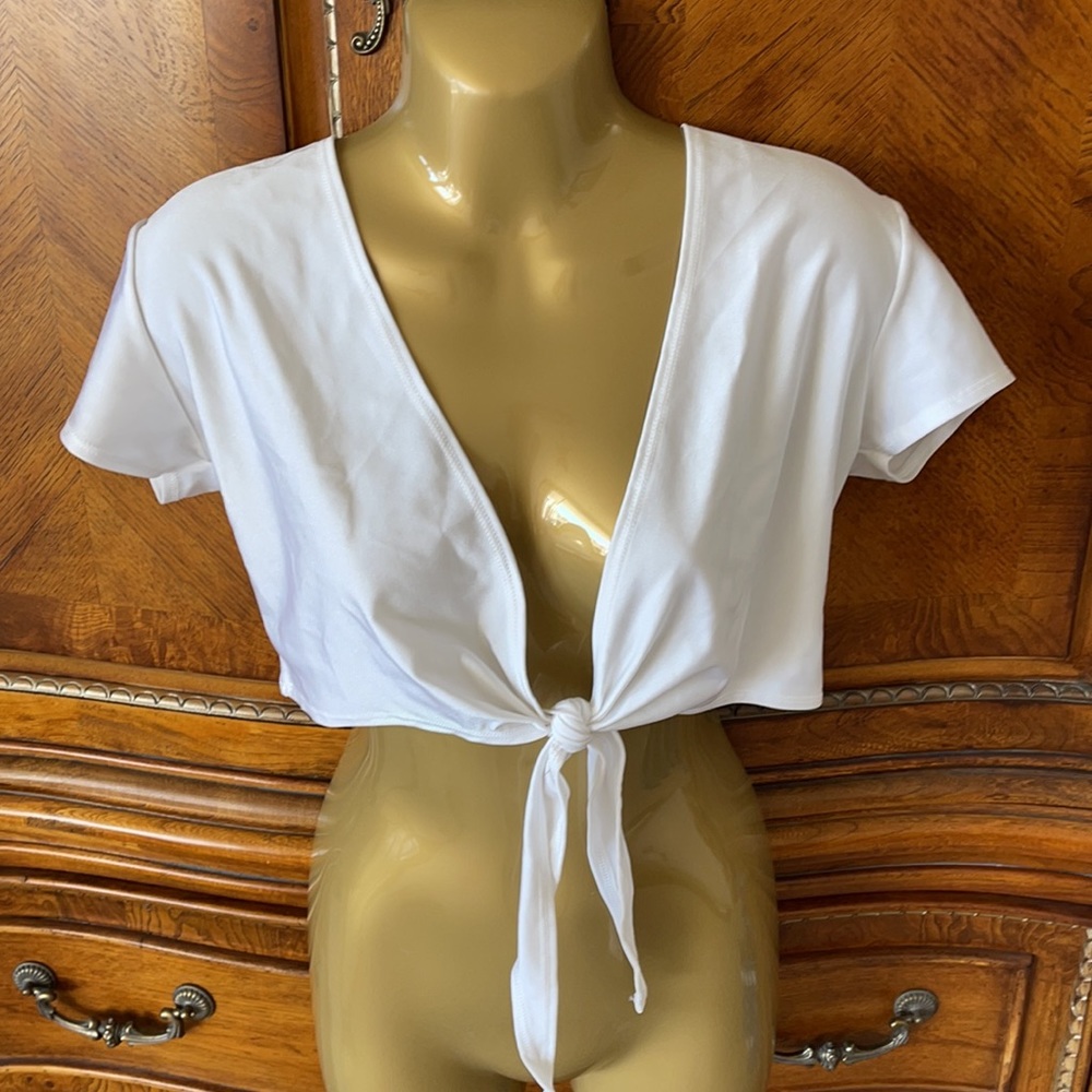 COPY - Front tie crop top